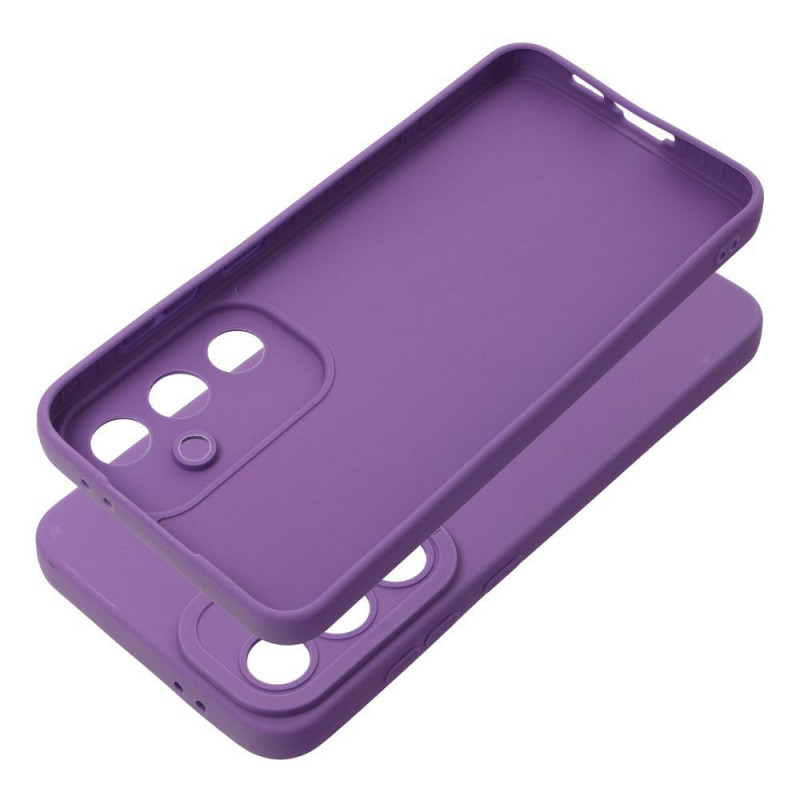 Kryt Roar Luna na Samsung Galaxy S24 FE Jednofarebný, Štýlový, Estetický doplnok  Fialový (Violet)