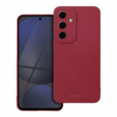 Kryt Roar Luna na Samsung Galaxy S24 FE Jednofarebný, Štýlový, Estetický doplnok Červený