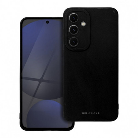 Kryt Roar Luna na Samsung Galaxy S24 FE Jednofarebný, Štýlový, Estetický doplnok Čierny