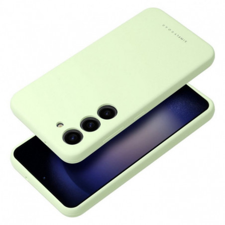Kryt Roar Cloud-Skin na Samsung Galaxy S24 FE Svetlo zelený
