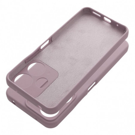 Kryt Silicone 2mm na XIAOMI Redmi 13 4G Pieskovo ružový