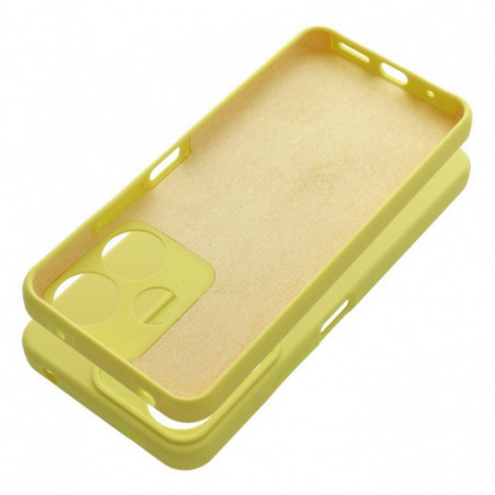 Kryt Silicone 2mm na XIAOMI Redmi 13 4G Citrónová