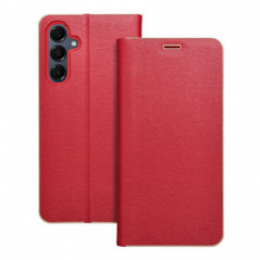 Peňaženkové puzdro LUNA Book Gold na Samsung Galaxy A16 Elegant  Červený