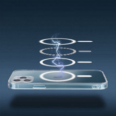Kryt Clear Mag Cover na Samsung Galaxy S25 Plus MagSAFE  Transparentný