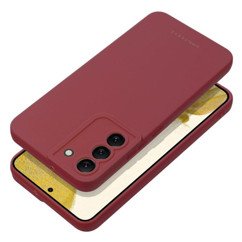 Kryt Roar Luna na Samsung Galaxy A36 Jednofarebný, Štýlový, Estetický doplnok  Červený