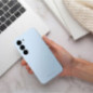 Kryt Roar Cloud-Skin na Samsung Galaxy S25 Svetlo modrý