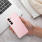 Kryt Roar Cloud-Skin na Samsung Galaxy S25 Svetlo ružový