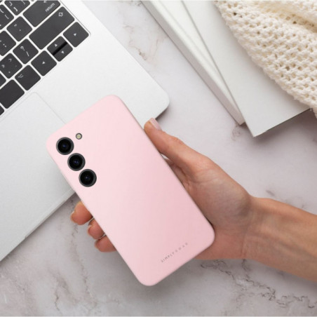 Kryt Roar Cloud-Skin na Samsung Galaxy A56 Svetlo ružový