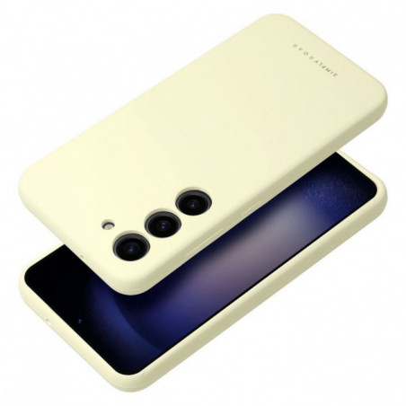 Kryt Roar Cloud-Skin na Samsung Galaxy A56 Svetlo žltý
