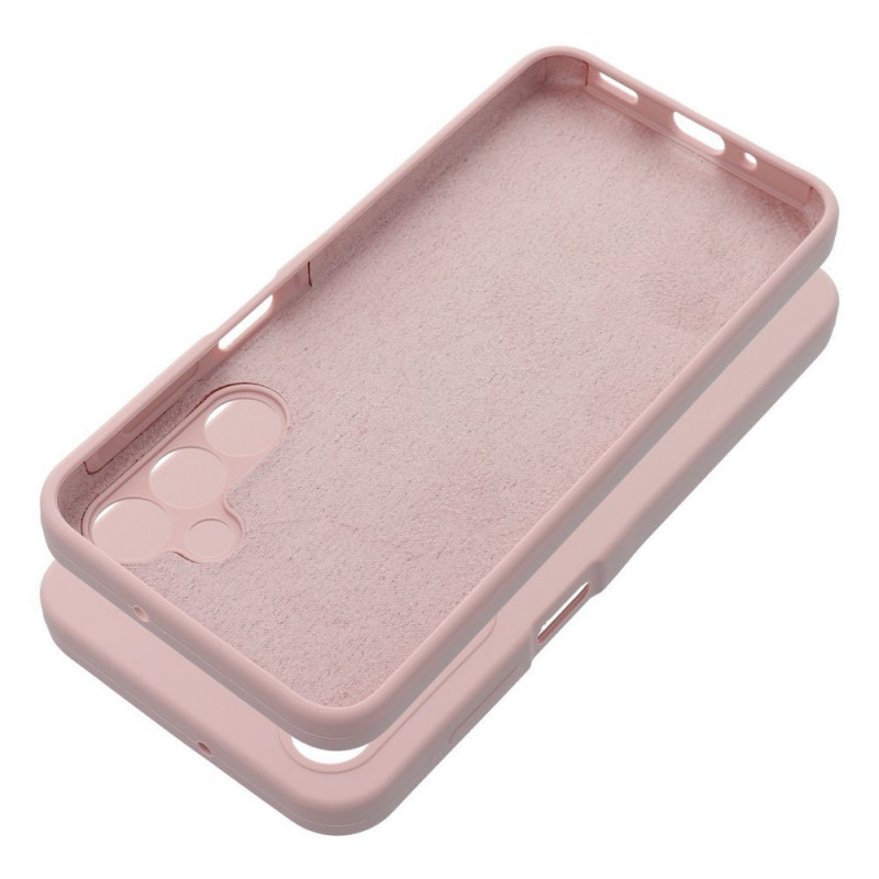 Kryt Silicone 2mm na Samsung Galaxy A16 Pieskovo ružový