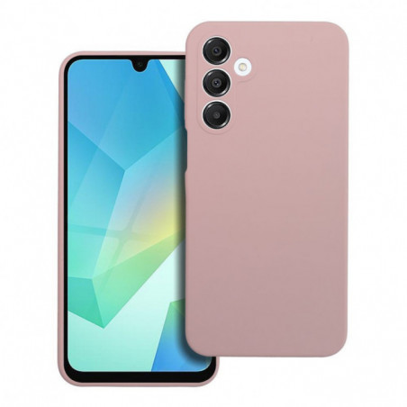Kryt Silicone 2mm na Samsung Galaxy A16 Pieskovo ružový