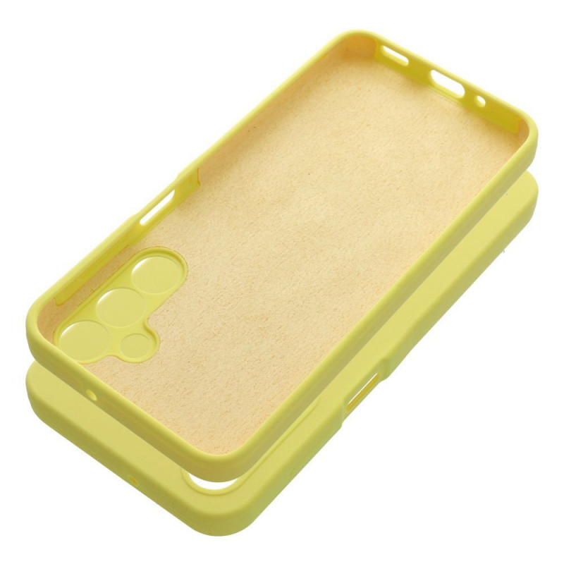 Kryt Silicone 2mm na Samsung Galaxy A16 Citrónová