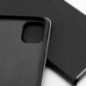 Peňaženkové puzdro LUNA Book Carbon na Apple iPhone 16 Pro Max Uhlíkové vlákno, Elegant  Čierny