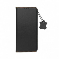 Peňaženkové puzdro Leather case SMART PRO na Apple iPhone 16 Plus Elegant  Čierny