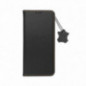 Peňaženkové puzdro Leather case SMART PRO na Apple iPhone 16 Plus Elegant  Čierny