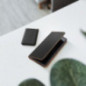 Peňaženkové puzdro Leather case SMART PRO na Apple iPhone 16 Plus Elegant  Čierny