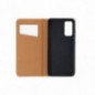 Peňaženkové puzdro Leather case SMART PRO na Apple iPhone 16 Plus Elegant  Hnedý