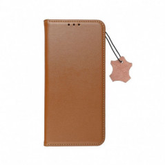 Peňaženkové puzdro Leather case SMART PRO na Apple iPhone 16 Pro Max Elegant  Hnedý