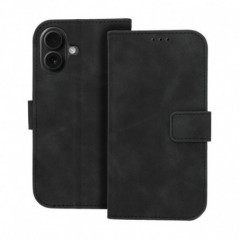 Peňaženkové puzdro TENDER Book na Apple iPhone 16 Čierny