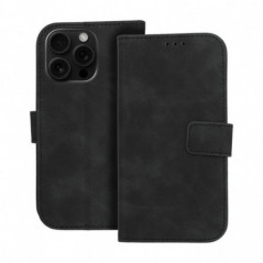 Peňaženkové puzdro TENDER Book na Apple iPhone 16 Pro Čierny