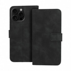 Peňaženkové puzdro TENDER Book na Apple iPhone 16 Pro Max Čierny