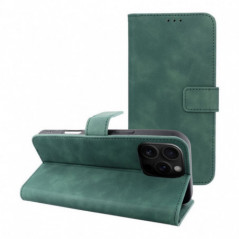 Peňaženkové puzdro TENDER Book na Apple iPhone 16 Pro Max Zelený