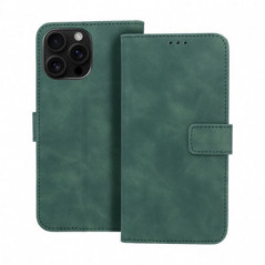 Peňaženkové puzdro TENDER Book na Apple iPhone 16 Pro Max Zelený