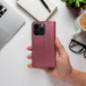 Peňaženkové puzdro Smart Magneto book na Apple iPhone 16 Plus Bordový