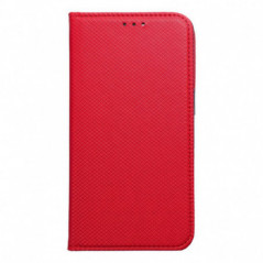 Peňaženkové puzdro Smart Case Book na Apple iPhone 16 Pro Červený