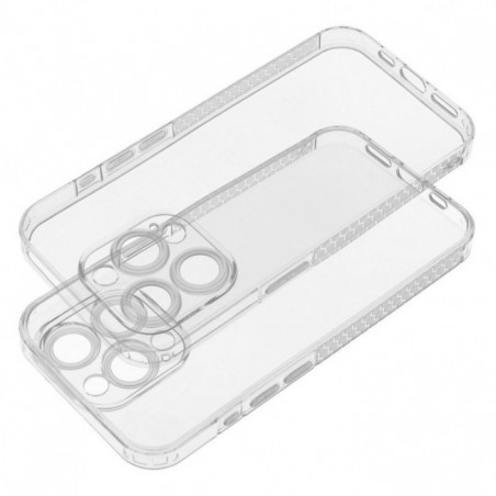 Kryt Clear 1.5 mm GRID na Apple iPhone 16 Pro Transparentný