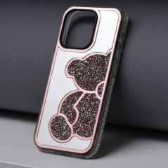 Kryt Teddy bear na Apple iPhone 16 Plus Ružový