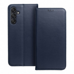 Peňaženkové puzdro Smart Magneto book na Samsung Galaxy A16 Tmavší modrý