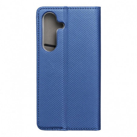 Peňaženkové puzdro Smart Case Book na Samsung Galaxy S25 Tmavší modrý