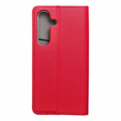 Peňaženkové puzdro Smart Case Book na Samsung Galaxy S25 Červený