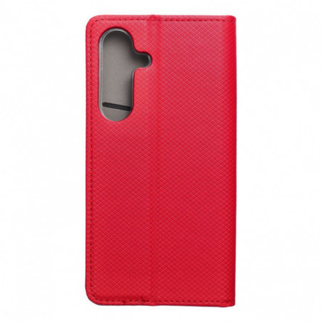 Peňaženkové puzdro Smart Case Book na Samsung Galaxy S25 Červený