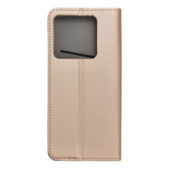 Peňaženkové puzdro Smart Case Book na XIAOMI 14 Zlatý