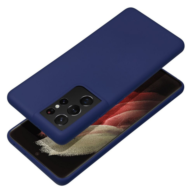 Kryt Soft na Samsung Galaxy A36 Tmavo modrý