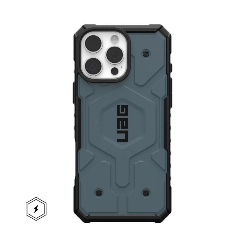 Kryt Urban Armor Gear Pathfinder na Apple iPhone 16 Pro Max Prémiové puzdro  MagSAFE  Oblačno modrý