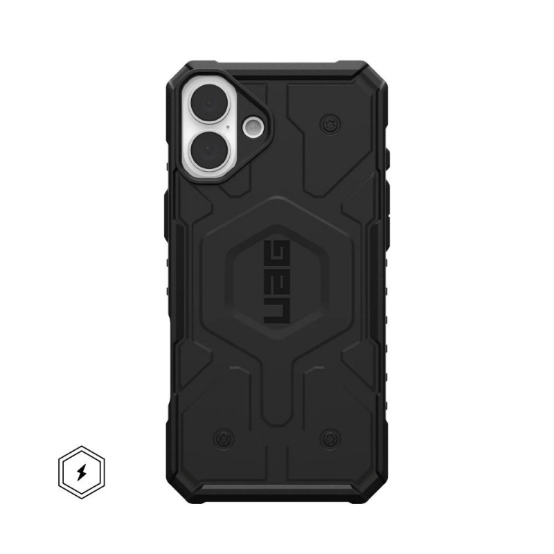Kryt Urban Armor Gear Pathfinder na Apple iPhone 16 Plus Prémiové puzdro  MagSAFE  Čierny