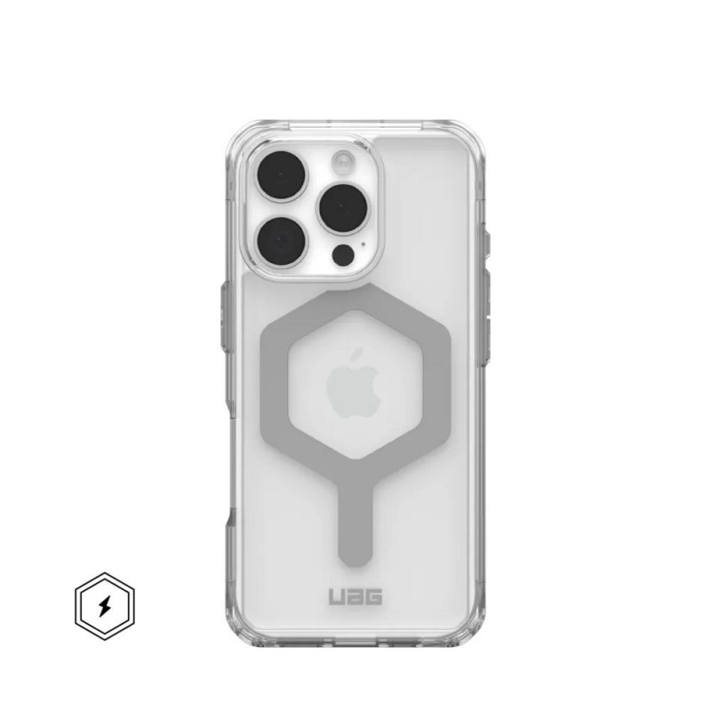 Kryt Urban Armor Gear Plyo na Apple iPhone 16 Pro Prémiové puzdro  MagSAFE  Ľadová