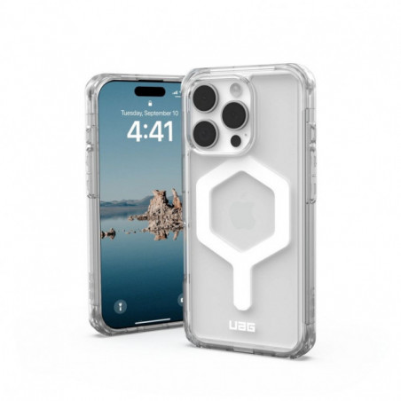 Kryt Urban Armor Gear Plyo na Apple iPhone 16 Pro Prémiové puzdro  MagSAFE  Biely