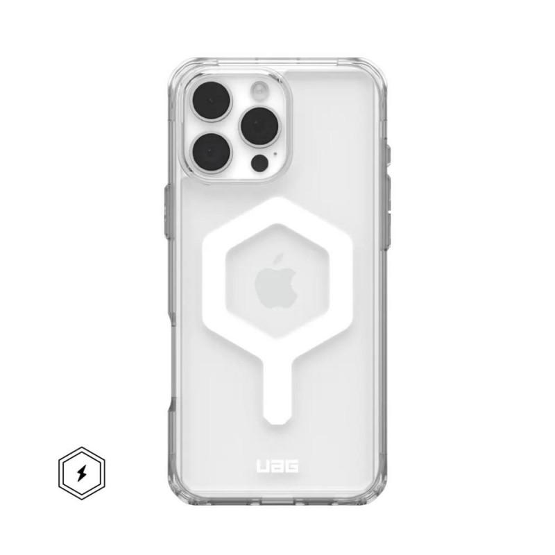 Kryt Urban Armor Gear Plyo na Apple iPhone 16 Pro Max Prémiové puzdro  MagSAFE  Biely