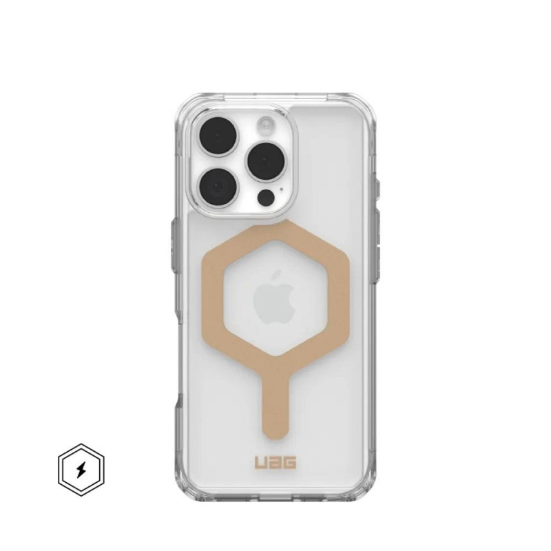 Kryt Urban Armor Gear Plyo na Apple iPhone 16 Pro Prémiové puzdro  MagSAFE  Ľadová