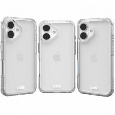 Kryt Urban Armor Gear Plyo na Apple iPhone 16 Prémiové puzdro  MagSAFE  Ľadová
