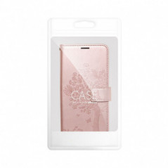 Peňaženkové puzdro MEZZO Book na Samsung Galaxy A36 Ružovo-zlatý