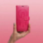 Peňaženkové puzdro MEZZO Book na Samsung Galaxy A36 Purpurový