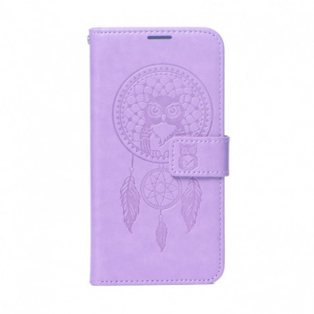 Peňaženkové puzdro MEZZO Book na Samsung Galaxy A56 Fialový (Purple)