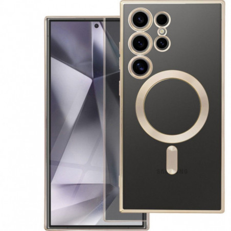 Kryt Electro Mag na Samsung Galaxy S25 Ultra MagSAFE Zlatý
