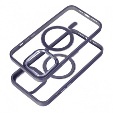 Kryt Color Edge Mag na Samsung Galaxy S25 Ultra MagSAFE Hlboká fialová