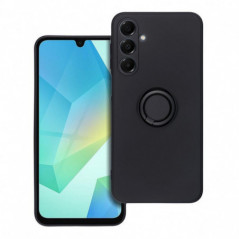 Kryt Silicone ring na Samsung Galaxy A16 Čierny